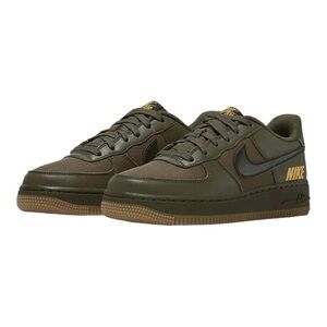 Nike Air Force 1 LV8 GS Olive Sequoia CQ4215-200 Size Youth 6.5 Women's 8